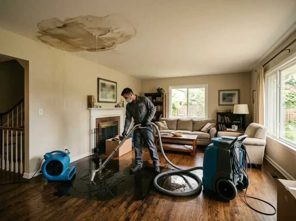 attic-pipe-burst-ceiling-drip-008 — frequently asked questions, Water Damage Restoration & Carpet Care in Pulaski, TN